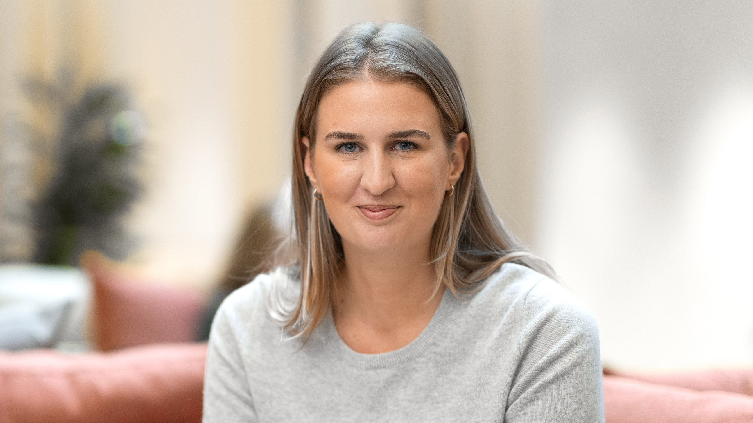 Sophie Larsén förvaltar AMF Aktiefond Småbolag