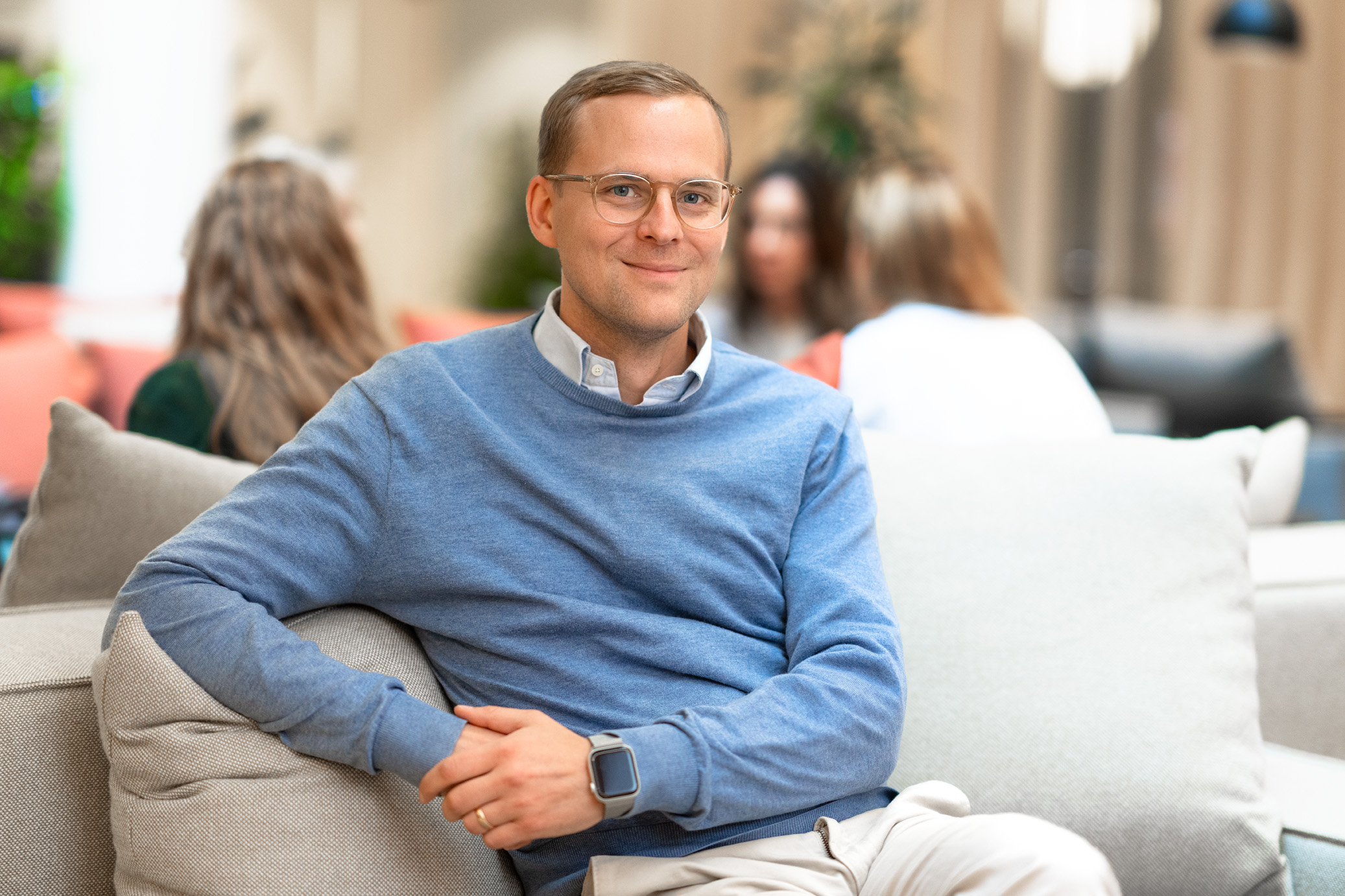 Porträtt på Thomas Nordahl