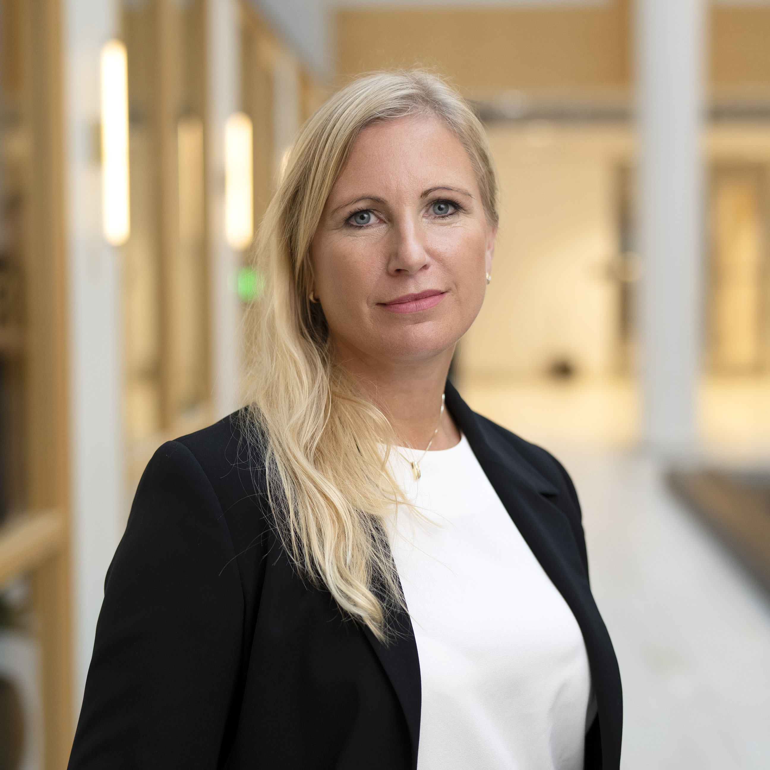 Pernilla Arnrud Melin är förvaltare av fastighetsinvesteringar på AMF. 