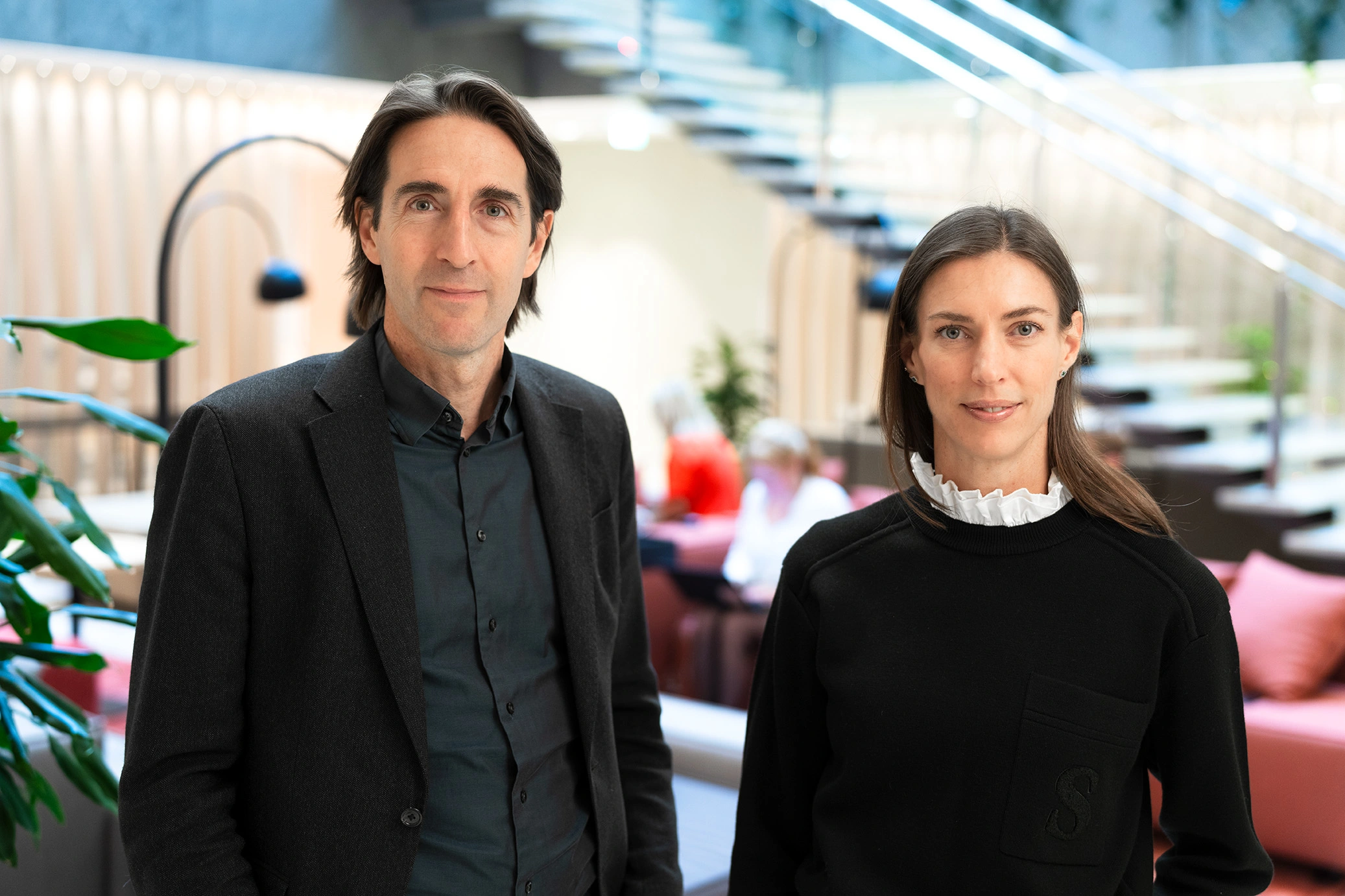 Tomas Flodén och Katarina Romberg